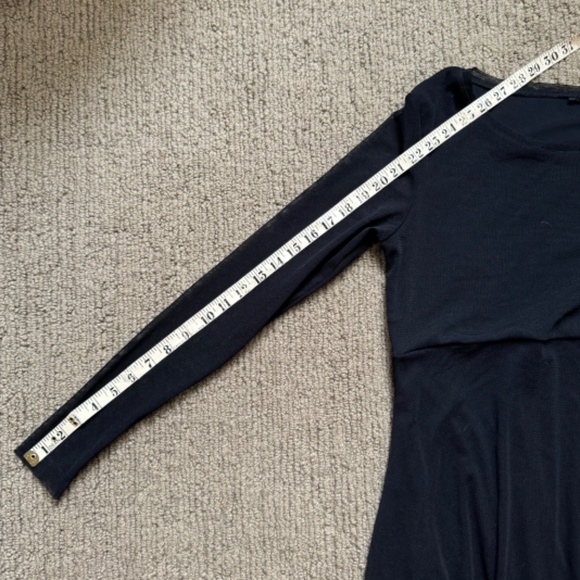 IGOR Mikaela Black Draping Dress - Picture 8 of 8